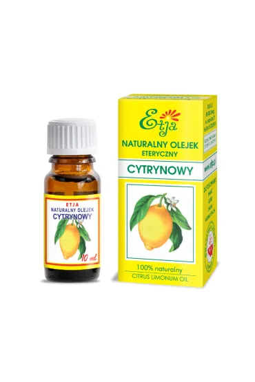 Etja-olejki Naturalny Olejek Eteryczny Cytrynowy 10 ml