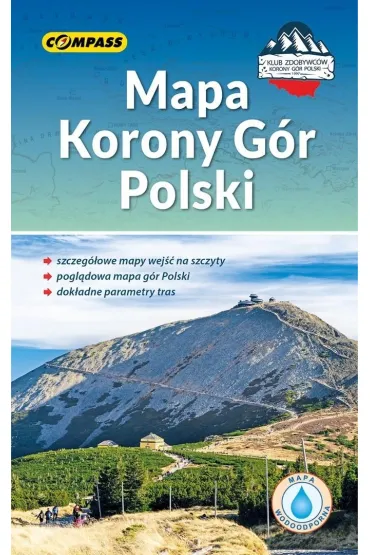 Mapa Korony G�r Polski mapa wodoodporna