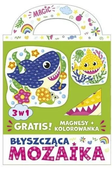 B�yszcz�ca mozaika 3w1 - Kolorowe rekiny Ranok-Creative