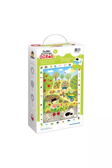 Puzzle obserwacyjne 40 el. Ogr�d Bright Junior Media