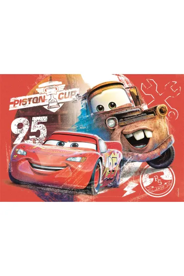Puzzle 2x20 el. SuperColor. Cars Clementoni