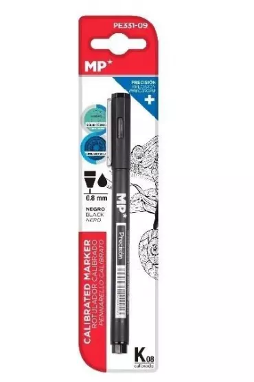 Mp Main Paper Marker precyzyjny kaligraficzny czarny 0.8mm