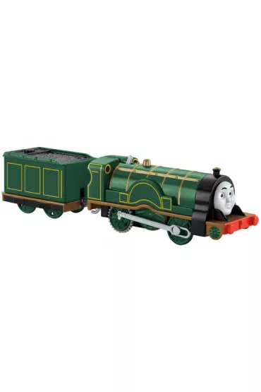 Tomek i Przyjaciele. Track Master Emilka z wagonem Mattel