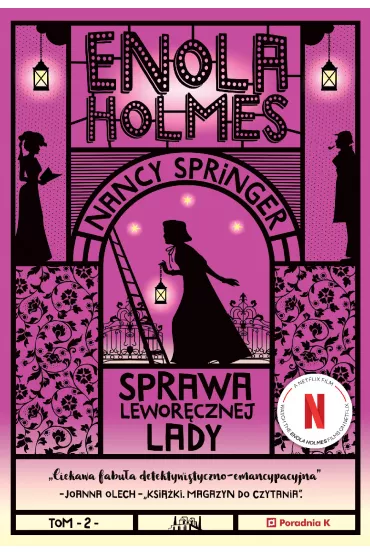 Sprawa lewor�cznej lady. Enola Holmes. Tom 2 - Nancy Springer