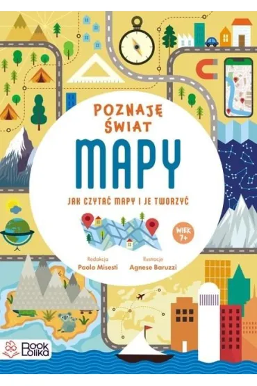 Mapy. Poznaj� �wiat z naklejkami - Paola Misesti