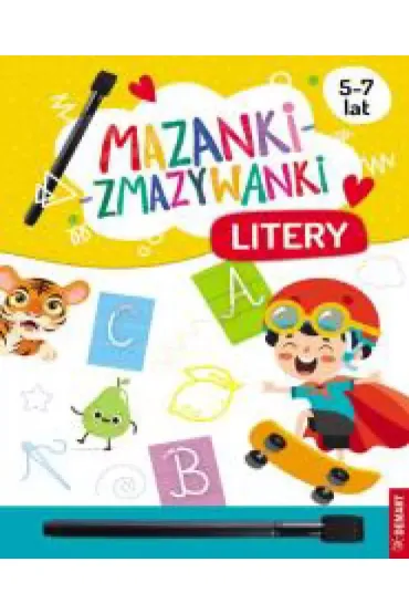 Mazanki-zmazywanki. Litery - Anna Borchard