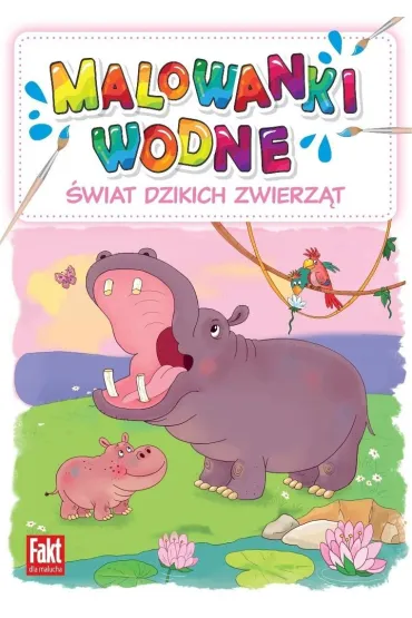 �wiat dzikich zwierz�t. Malowanki wodne
