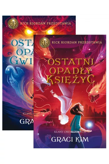 Pakiet Klany Obdarzonych. Tomy 1-2: Ostatnia opad�a gwiazda, Ostatni opad�y ksi�yc - Graci Kim