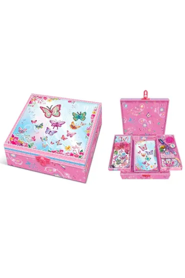 Pecoware Pami�tnik z akcesoriami w pude�ku z p�kami Motylki