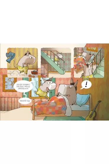 M�j pierwszy komiks 5+ Genialna niespodzianka. Bart�omiej i Karmelek. Tom 2 - Sylvia  Vecchini