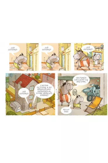 M�j pierwszy komiks 5+ Genialna niespodzianka. Bart�omiej i Karmelek. Tom 2 - Sylvia  Vecchini