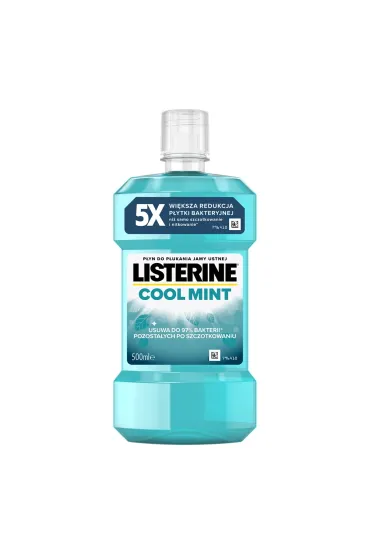 Listerine Mouthwash Cool Mint p�yn do p�ukania jamy ustnej 500 ml
