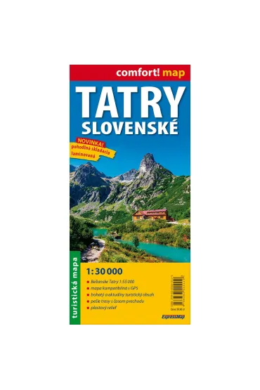 Tatry S�owackie laminowana mapa turystyczna 1:30 000 2026
