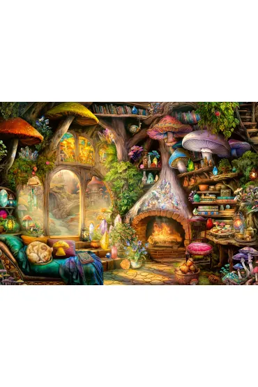 Puzzle 1000 el. Chatka grzyb�w Ravensburger