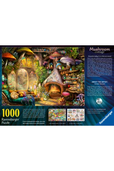 Puzzle 1000 el. Chatka grzyb�w Ravensburger