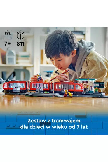 LEGO CITY Tramwaj miejski ze stacj 60423