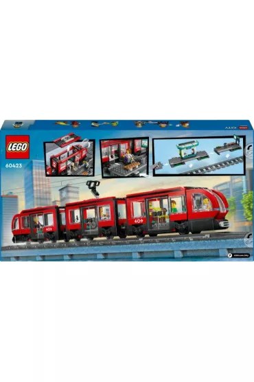 LEGO CITY Tramwaj miejski ze stacj 60423