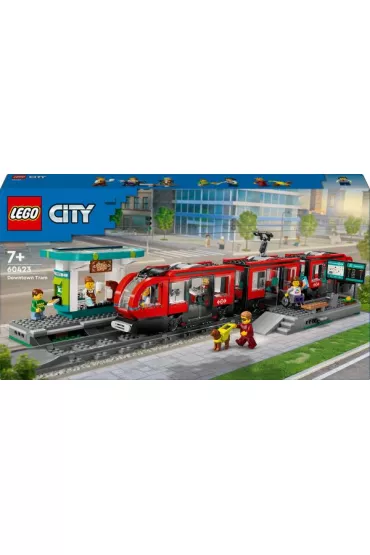 LEGO CITY Tramwaj miejski ze stacj 60423
