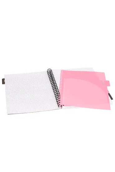 Strigo Ko�ozeszyt Pads A4 Jungla r�owy kratka 100 kartek