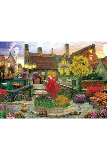 Puzzle 1000 el. Stare miasto Eurographics