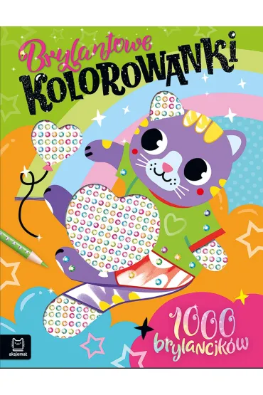 Brylantowe kolorowanki z kotkiem. 1000 brylancik�w - Agata Kaczy�ska