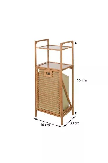 Bathroom Solutions Pka azienkowa z koszem na pranie 95 cm
