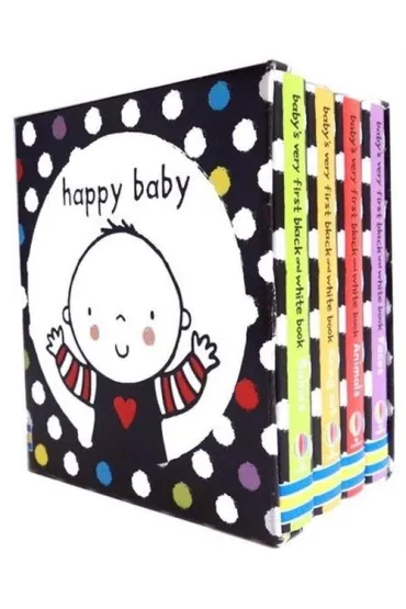 Baby's Very First Black and White Little Library wer. angielska - Stella Baggott, Fiona Watt