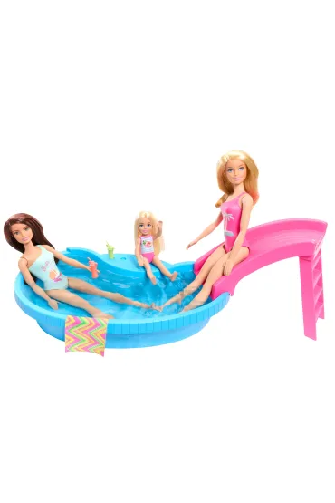 Barbie. Basen z lalk� i akcesoriami Mattel