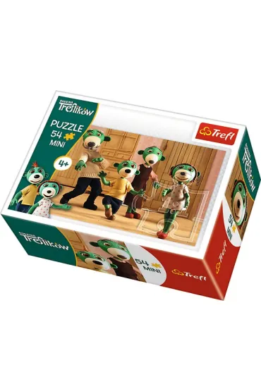 Puzzle mini 54 el. Rodzina  ik�w 3 Trefl