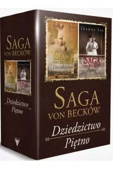 Pakiet Saga von Beck�w. Tomy 1-2: Dziedzictwo von Beck�w, Pi�tno von Beck�w - Joanna Jax