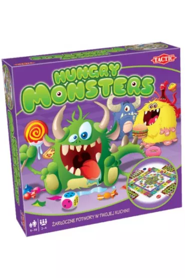 Gra planszowa. Hungry Monsters