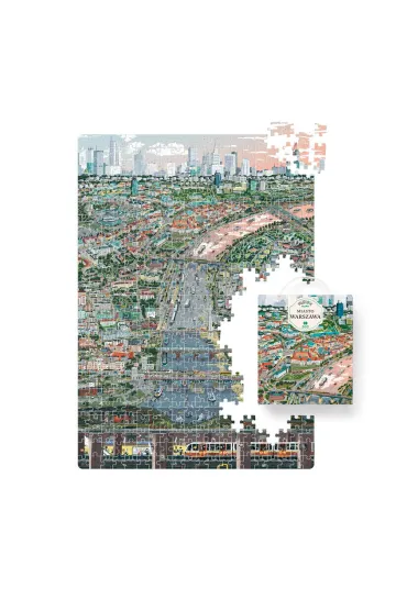 Puzzle Puzzlove CzuCzu 500 el. Miasto Warszawa Bright Junior Media