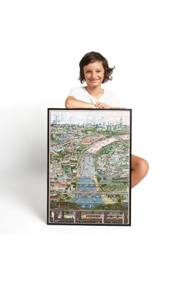 Puzzle Puzzlove CzuCzu 500 el. Miasto Warszawa Bright Junior Media