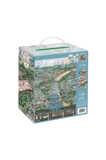 Puzzle Puzzlove CzuCzu 500 el. Miasto Warszawa Bright Junior Media