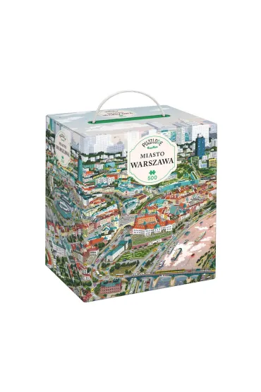 Puzzle Puzzlove CzuCzu 500 el. Miasto Warszawa Bright Junior Media
