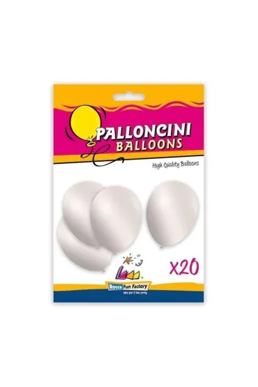 Balony per�owe metaliczne 26 cm 20 szt.