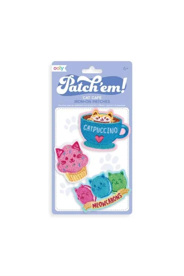 Kolorowe Baloniki Naprasowanki Patch Em - Kocia Kawiarnia