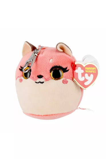 Ty Squishy Beanies Roxie - lis 8,5cm brelok