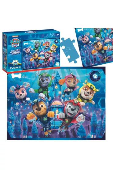 Puzzle 30 el. Wodne pieski Maksik