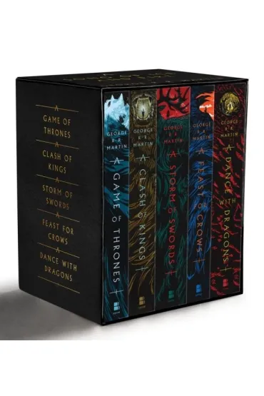 A Game of Thrones 5-Book Boxed Set (Song of Ice and Fire Series). A Game of Thrones / A Clash of Kings / A Storm of Swords / A Feast for Crows / and A Dance with Dragons - George R. R. Martin