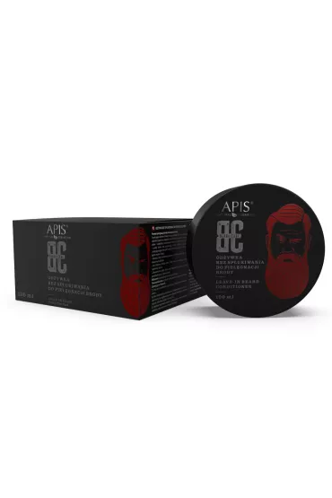 Apis Beard Care Odywka bez spukiwania do pielgnacji brody 100 ml