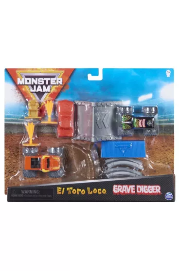 Monster Jam 1:70 Wyczynowy zestaw 6058007 Spin Master