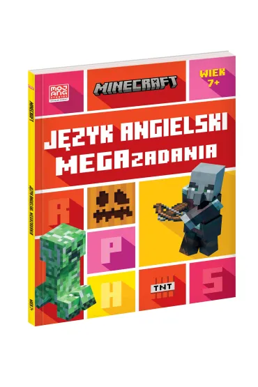 Minecraft. J�zyk angielski. Megazadania 7+ - Dan  Whitehead, Jon  Goulding