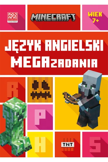Minecraft. J�zyk angielski. Megazadania 7+ - Dan  Whitehead, Jon  Goulding