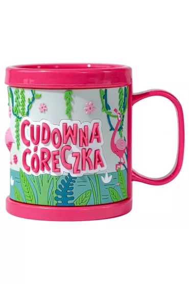 Be-Happy Gifts Kubek dla dziecka 3D Cudowna C�reczka