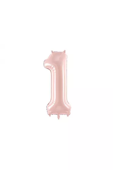 PartyDeco Balon foliowy 1 jasny r�owy 72cm
