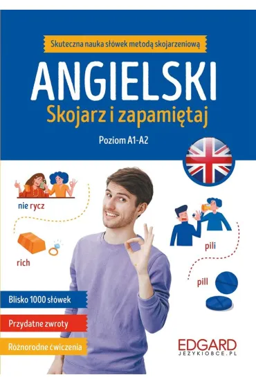 EDGARD. Angielski. Skojarz i zapami�taj wyd. 2022 - Marcin Frankiewicz, Joanna  Brodziak