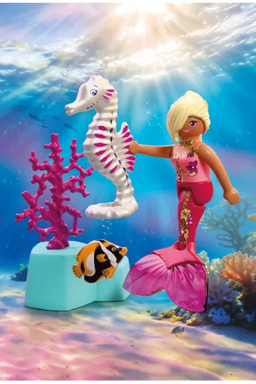 Playmobil Fantasy & Magic Syrenka z�konikiem morskim 72109