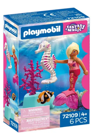 Playmobil Fantasy & Magic Syrenka z�konikiem morskim 72109