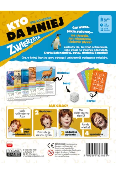 Kto da mniej. Zwierz�ta - Micha� Szewczyk, Hubert Wierci�ski